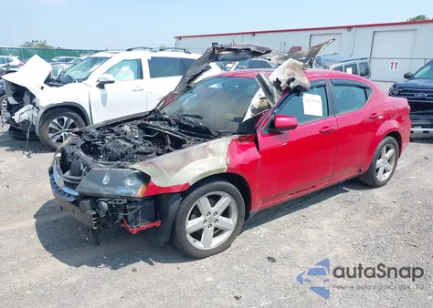 2012 Dodge Avenger Sxt из США, поврежденный, VIN 1C3CDZCB4CN124397